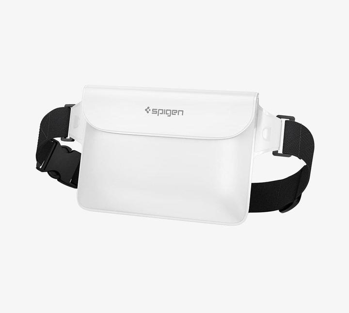 Actual product image Spigen Aqua Shield WaterProof Waist Bag A620 2 Pack - snow white