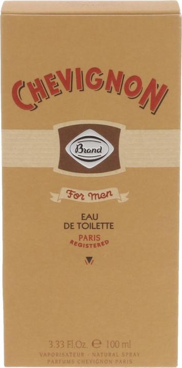 Actual product image Chevignon Eau de Toilette Brand for Man 100ml (Eau de toilette, 100 ml)
