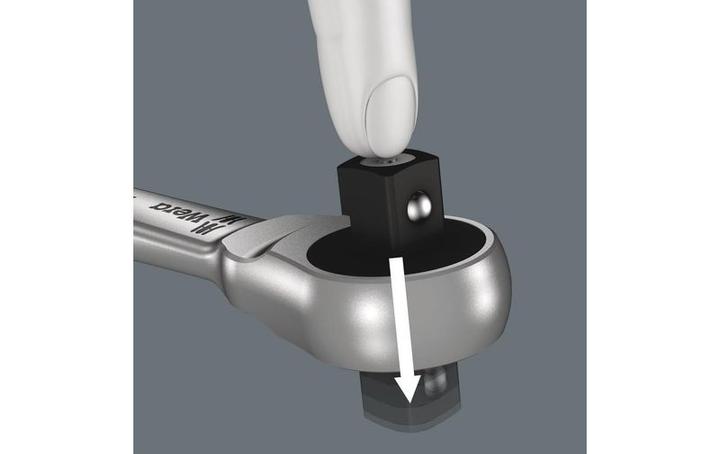 Actual product image Wera 8100 SB 7 Zyklop Metal Ratchet Set (19 mm, 8 mm, 10 mm, 14 mm, 18 mm, 11 mm, 12 mm, 17 mm, 15 mm, 13 mm, 9 mm, 16 mm)