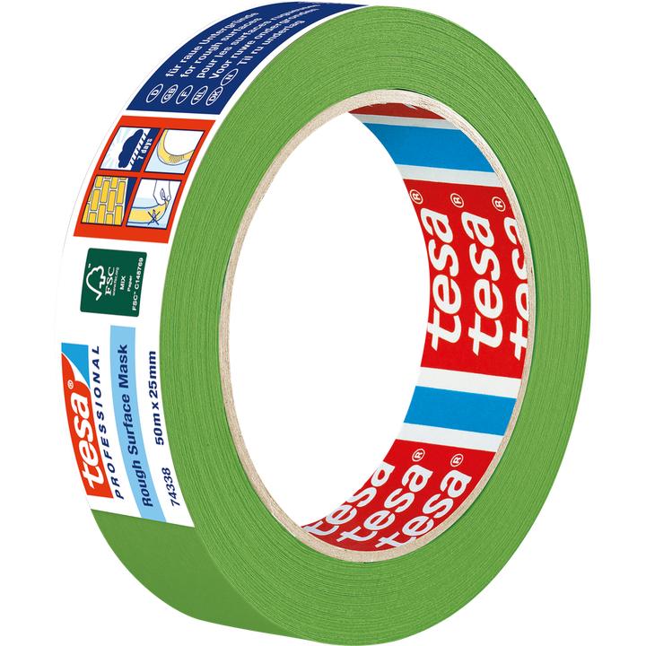 Produktbild tesa Abdeckband für raue Untergründe 25 mm 50 m (25 mm)