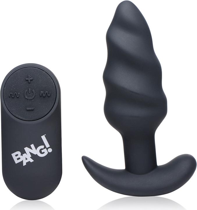 XR Brands 21X Plug anale vibrante in silicone con telecomando