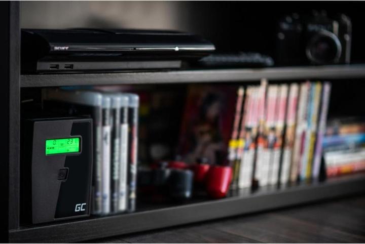 Produktbild GreenCell UPS05 (1200 VA, 2000 W, Line-Interaktiv USV)