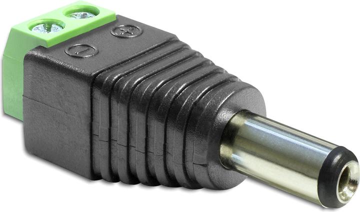 Actual product image Delock Power supply DC jack 5.5 mm (ID: 2.5 mm) (M) (5.50 m)