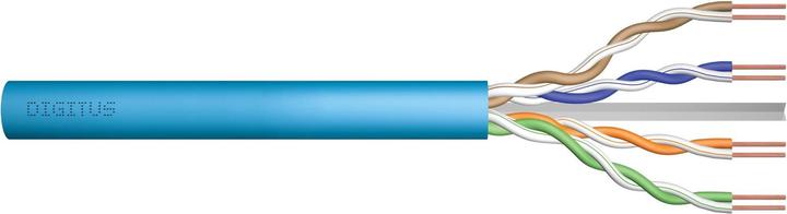 Produktbild Assmann DIGITUS Installation cable cat.6A U/UTP Dca solid wire AWG 23/1 LSOH 50m violet foiled (U/UTP, CAT6, 50 m)