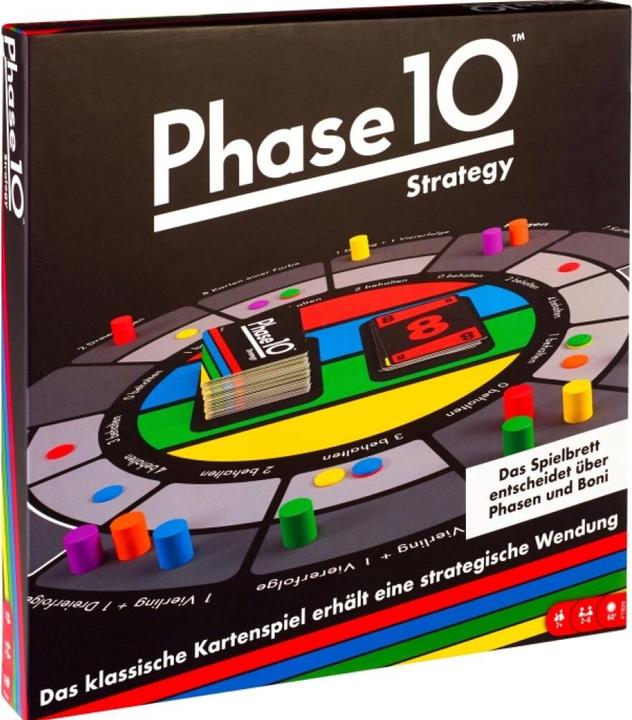 Produktbild Mattel Games Phase 10 Strategy (Deutsch, Französisch, Italienisch)