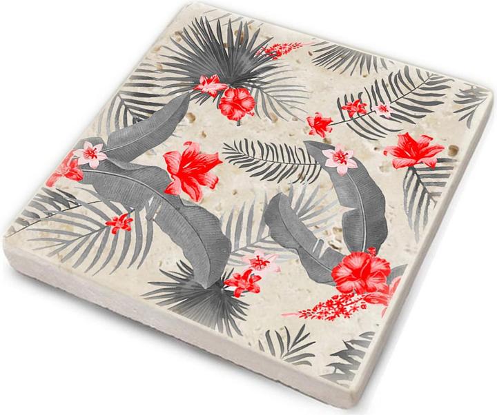 Actual product image Hermia Ty (4 x, Glass coaster)