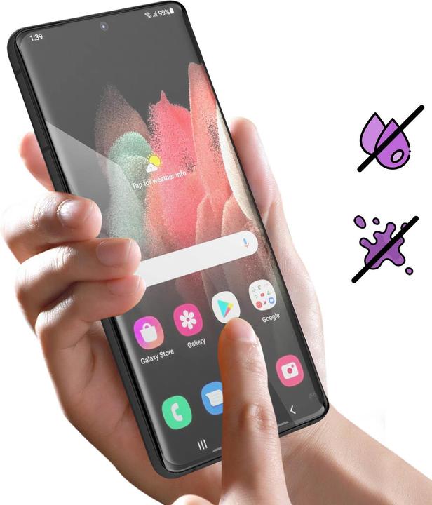 Produktbild Bigben Connected Displayschutz aus Glas (1 Stück, Samsung Galaxy S21 Ultra)