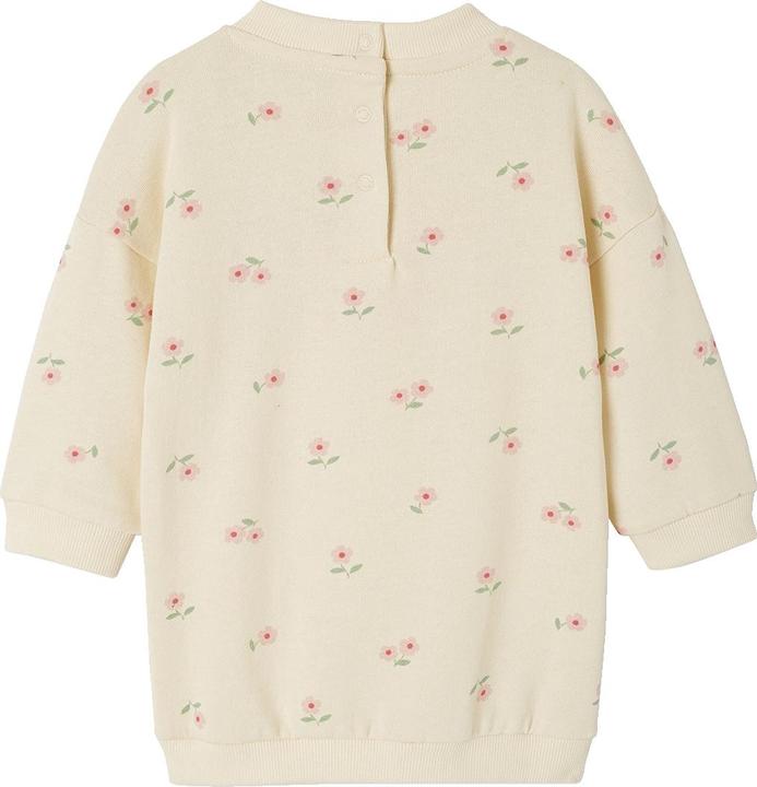 Image du produit Vertbaudet Mädchen Baby Sweatkleid mit Schrift und Recycling-Polyester (68)