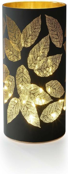 Produktbild STT LED-Windlicht Leaves gross 20 LED, Ø 10 cm