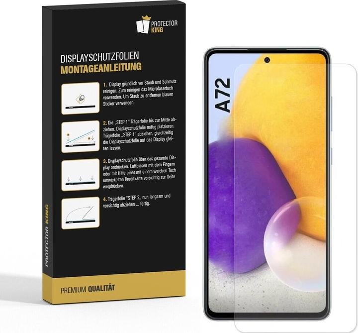 Produktbild Protectorking 2x Premium Displayschutzfolie 3D KLAR (2 Stück, Samsung Galaxy A72)
