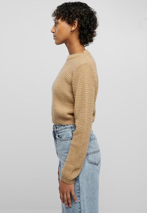 Actual product image Urban Classics Ladies Short Waffle Sweater (XXL)