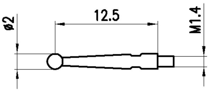 Produktbild Sylvac Messeinsatz M1.4 (1.25 cm)