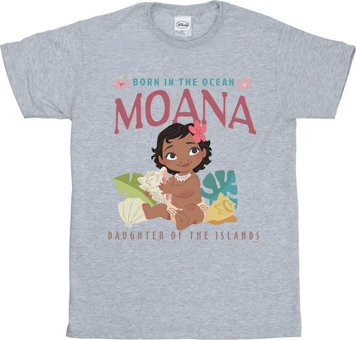 Disney Moana Born In The Ocean TShirt (M)
