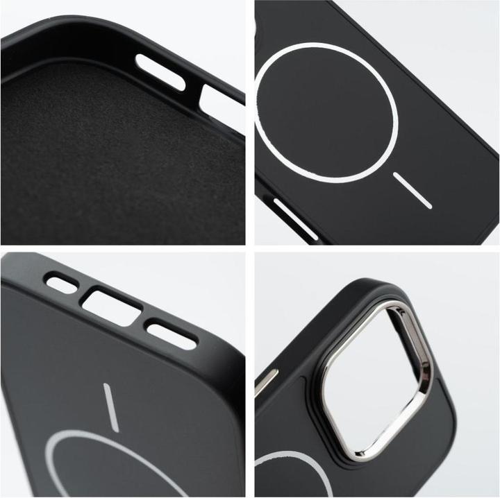 Immagine prodotto OEM Back panel cover FRAME MAG COVER Case compatible with MagSafe for IPHONE 11 black (Apple iPhone 11)