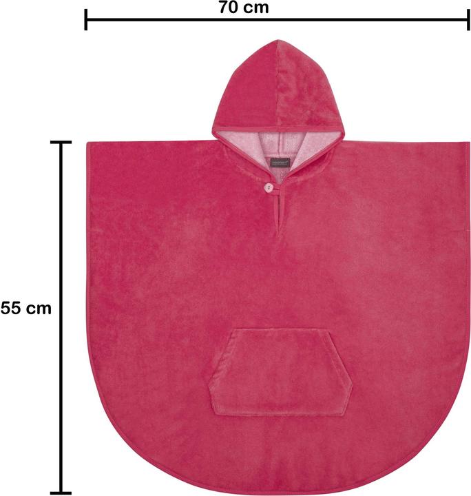 Produktbild Normani Weicher Kinder Badeponcho (55 cm x 70 cm)