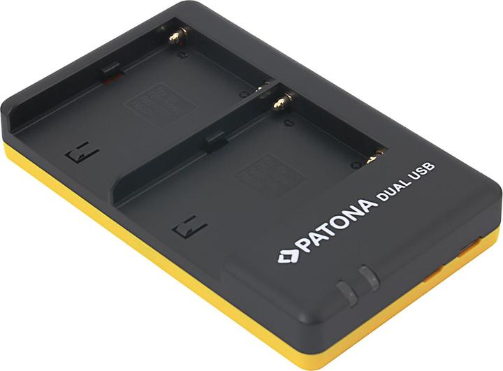 Actual product image Patona Dual Charger FM500H (Camera battery charger)