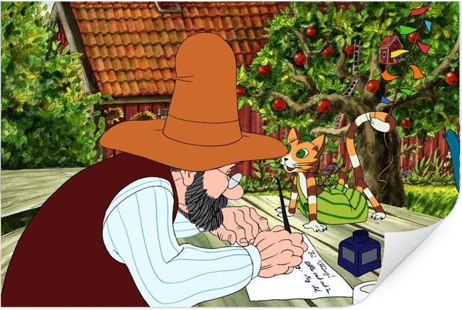 Actual product image Pettersson und Findus Writing letters with Pettersson (30 x 20 cm)