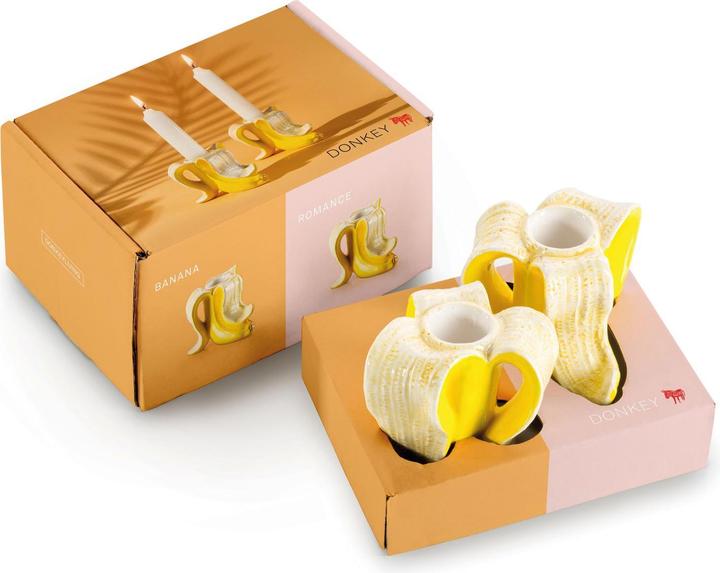 Actual product image Lund-Stougaard Banana Romance (7 x 7 x 8.5 cm)