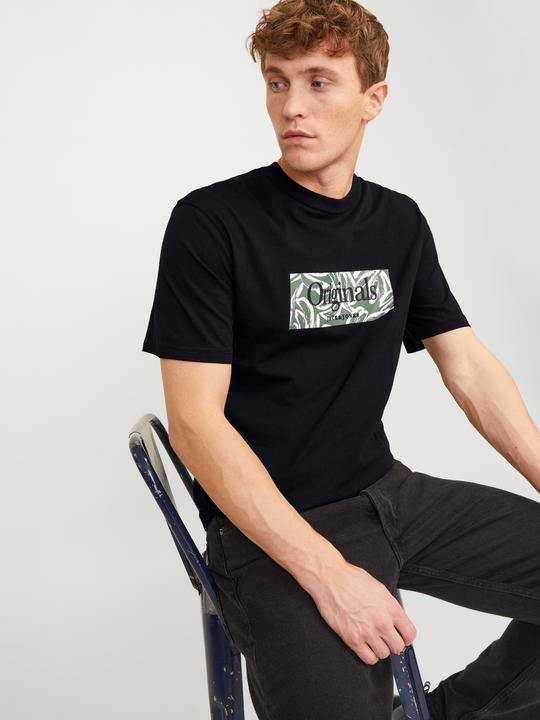 Produktbild Jack & Jones Gedruckt Rundhals T-shirt T-shirt (S)