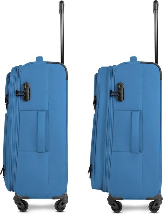 Actual product image Smartbox Edition 04 4-wheel suitcase set, 3-piece with stretch fold (209 l, XL (from 140l))