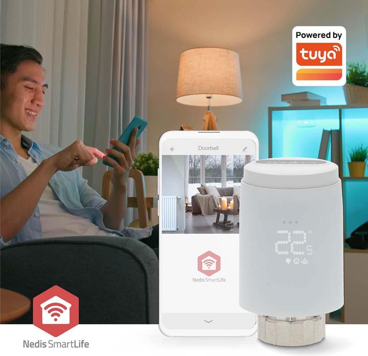 Immagine prodotto Nedis Controllo del radiatore SmartLife | Zigbee 3.0 | A batteria | LED | Android™ / IOS