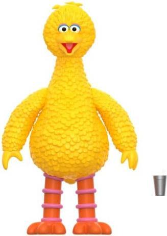 Actual product image Super7 Sesame Street ReAction Action Figure Wave 03 Bibo 10 cm