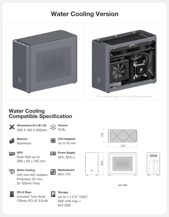 Immagine prodotto Iqunix ZX-1 (Mini-ITX)