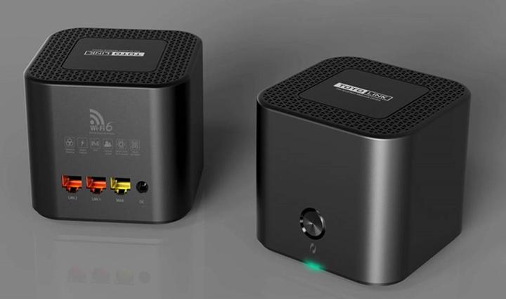 Produktbild Totolink X18 2-Pack | WiFi Router | AX1800, Wi-Fi 6, Dual Band, MU-MIMO, 3x RJ45 1000Mb/s, WPA3