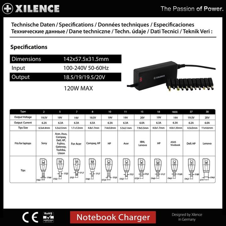 Produktbild Xilence XM012 (120 W)