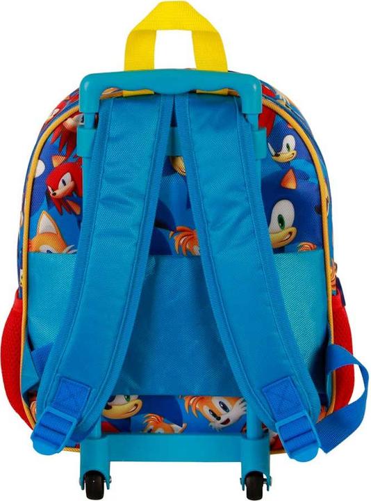 Actual product image Karactermania Small 3D Backpack with Wheels Go
