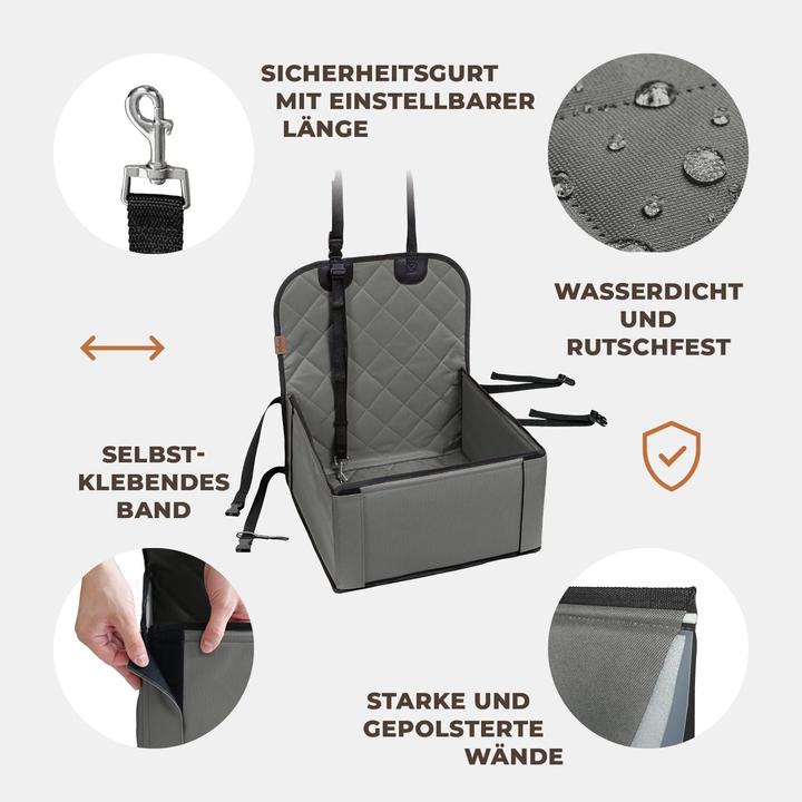Actual product image Wuglo Dog car seat (Dog, Foldable)