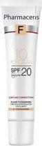 Actual product image Pharmaceris F, Noise liquid for capillary correction skin, SPF 20, 10 porcelain, 30 ml (10 Porcelain)