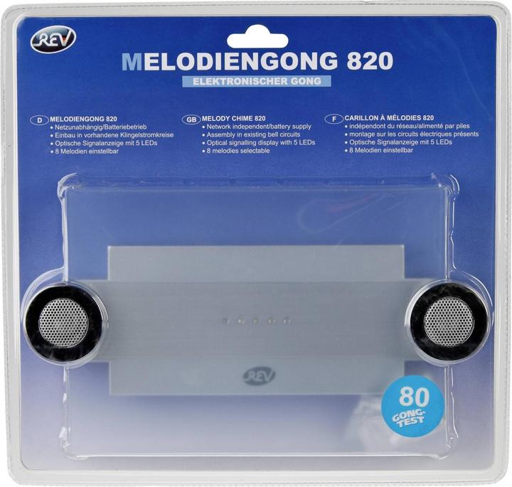Actual product image REV Gong Electr. Glass Design (Cable)