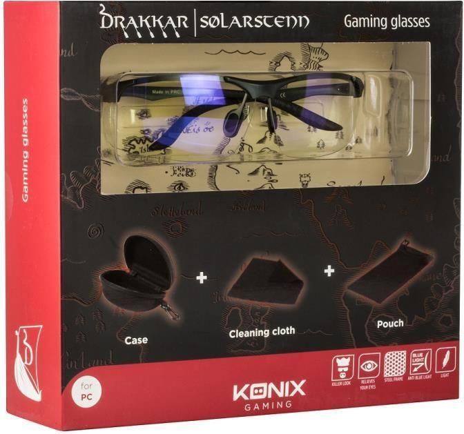Image du produit Konix Lunettes de jeu Drakkar Pro Solar Stenn