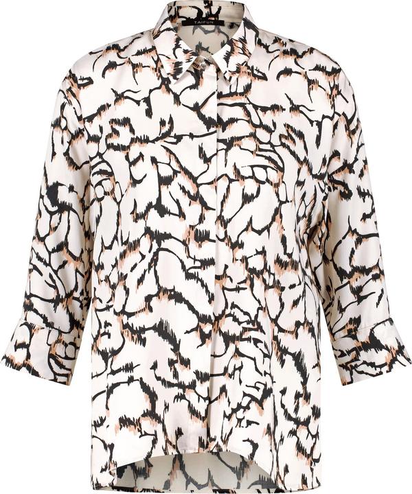 Produktbild Taifun Bluse mit Allover-Print Bluse Langarm (46)