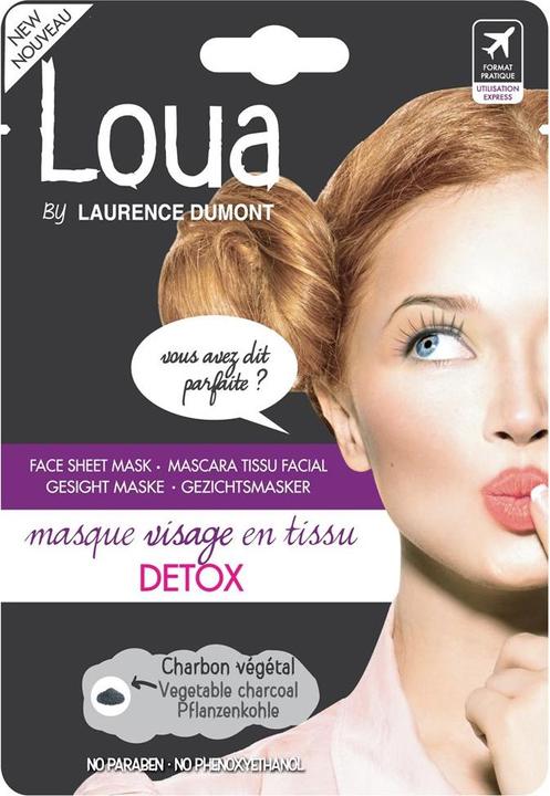 Produktbild Laurence Dumont Loua Gesichtsmaske Detox Charcoal (23 ml)