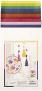 Produktbild Rayher Transparentpapier, 10 Farben, 10 Bogen (42 g/m², 10 x)