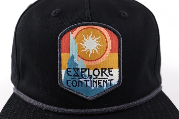 Actual product image Dpi Merchandising The Witcher Flatbill Cap ""Patch"" Black