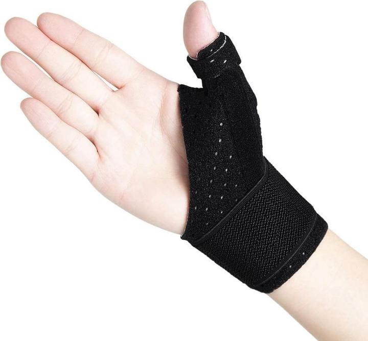 Cbx Atmungsaktive Daumenbandage, Daumenorthese, Handgelenkstütze für Rechtshänder (One Size)