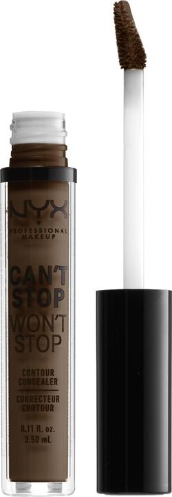 NYX Professional Make-Up Can't Stop Can't Stop ne s'arrêtera pas - Contour Concealer Noyer foncé (22.7 Noix de galle)