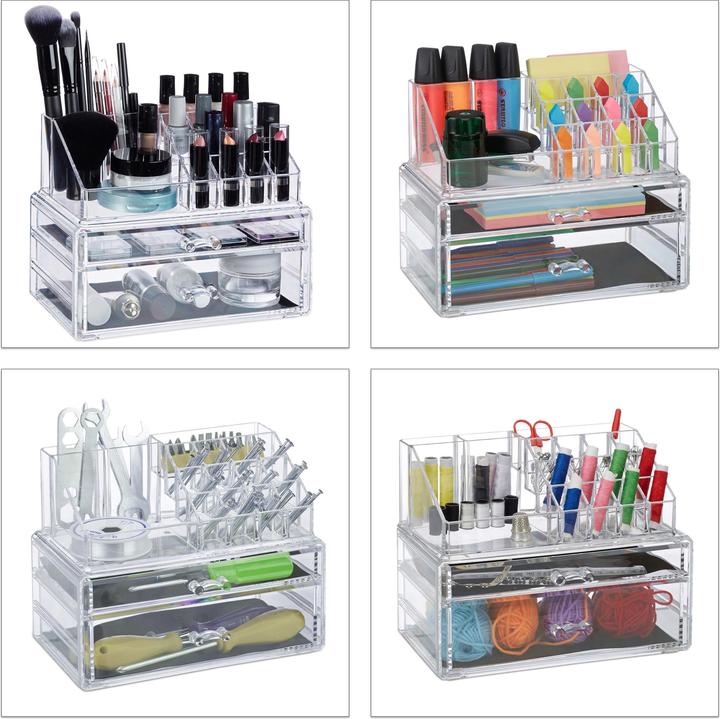 Actual product image Relaxdays Make-up organiser