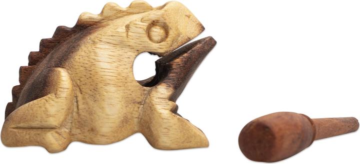 Image du produit Betzold Musik Guiro grenouille avec mailloche