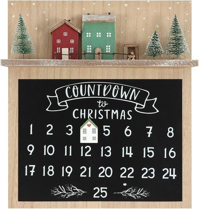 Produktbild Something Different Adventskalender MDF weihnachtliches Design (One Size)