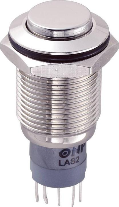 Produktbild Tru Components 701794 LAS2GQH-11/N/P Vandalismusgeschützter Drucktaster 250 V/AC