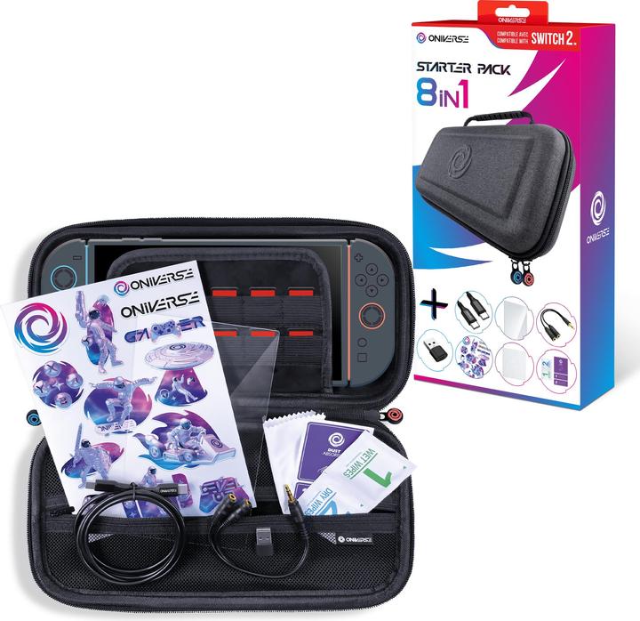 Actual product image Oniverse Switch 2™ 8 in 1 Starter-Pack - Gaming-Zubehör (Switch)