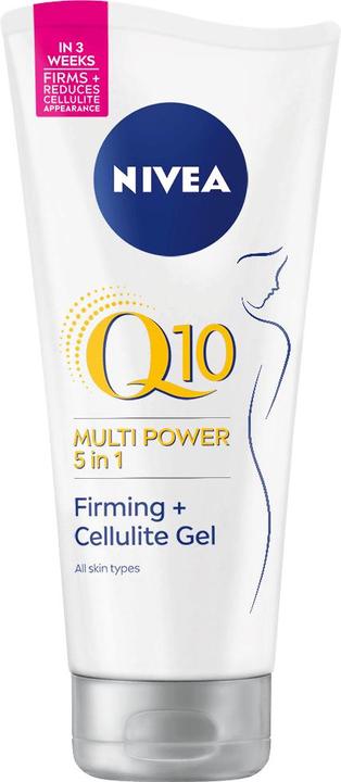 Actual product image NIVEA Q10 + Multi Power 5 In 1 Anti-Cellulite + Firming Gel-Cream 200ml (Body cream, 200 ml)