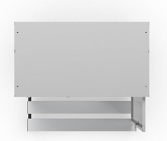Actual product image Wolf Clothes locker with bench underneath (90 cm, 214 cm)