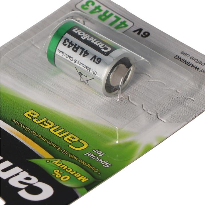 Image du produit AccuCell Batterie PX27, 4AG12, 4LR43, 4NR43, EPX27 (1 pcs, AG12, LR43, 80 mAh)