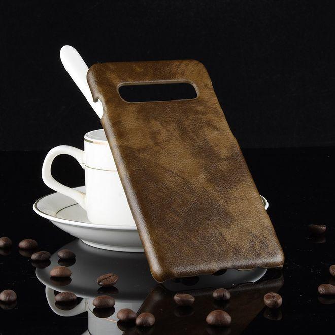 Immagine prodotto MU Style Copertina rigida con texture in litchite (Samsung Galaxy S10+)