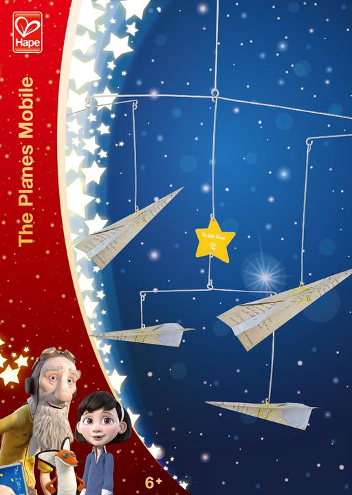 Produktbild Hape Der kleine Prinz Flugzeug-Mobile